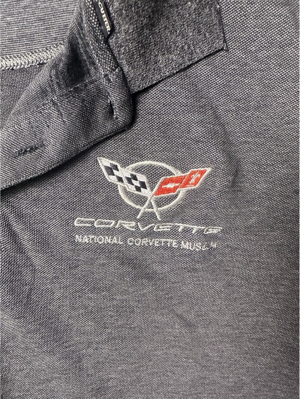 Corvette National Corvette Museum Polo XXL Cutter & Buck C5 C6 Chevy Golf Shirt